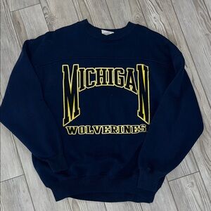 Vintage Michigan Wolverines Crewneck